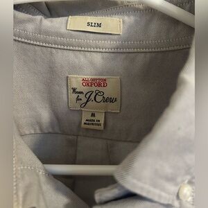 J. Crew broken in cotton oxford shirt